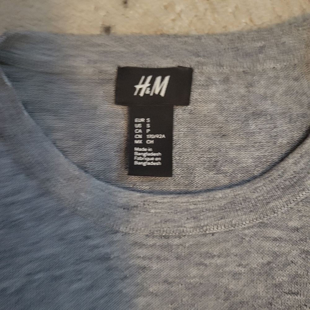 H&M men's gray sweater small - Picture 5 of 7